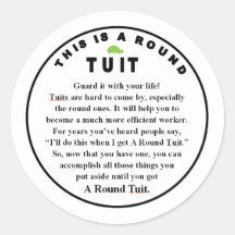 decoração TUIT REDONDA (contagem de 6)