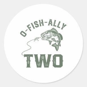 Adesivo Decorações de Aniversário O-fish-ally Dois 2º Aniv