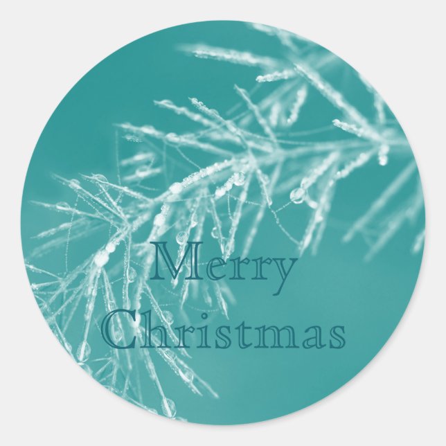 Adesivo Decorações de Natal da Natureza (Frente)
