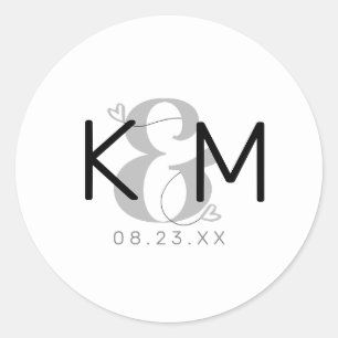 Adesivo Decorative Modern Wedding ID887