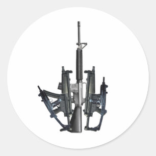 Adesivo Dedo médio da arma de fogo