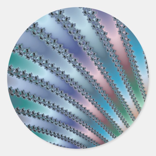 Adesivo Dedos Arte Fractal (Frente)