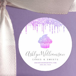 Adesivo Dedos para panificação de pastelaria de Cupcake ro