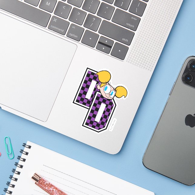 Adesivo Dee Dee Athletic Letters Graphic (Notebook com iPhone)