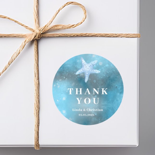 Adesivo Deep Blue Sea Summer Wedding  (Criador carregado)