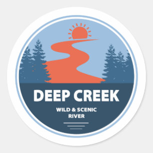 Adesivo Deep Creek Wild And Scenic River Idaho