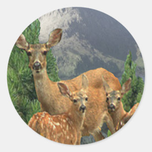 Adesivo Deer art