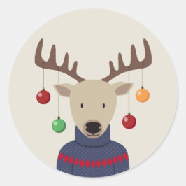 Adesivo Deer Christmas