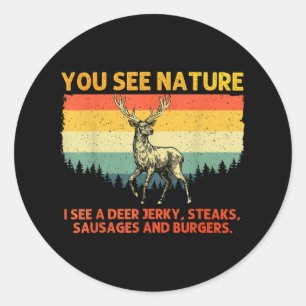 Adesivo Deer Hunting Art For Men Women Wildlife Hunter Dee