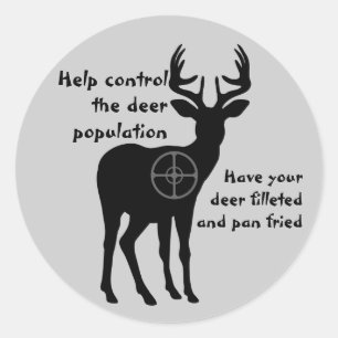 Adesivo Deer Hunting Sticker