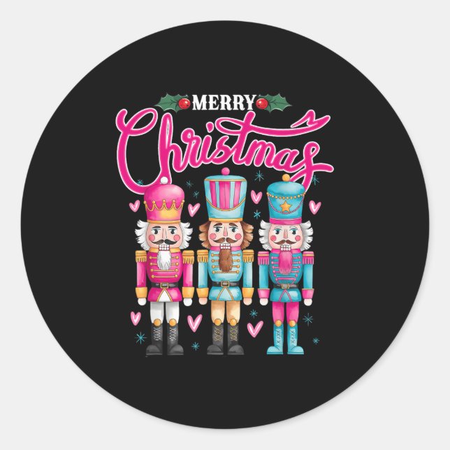 Adesivo Deez Loucos Nutcracker Felry Christmas Matching Pa (Frente)
