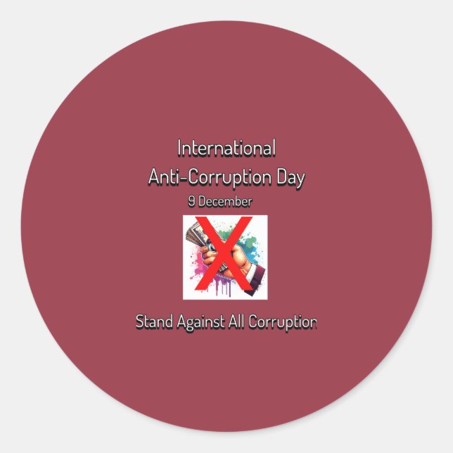 Adesivo Defenda Toda A Corrupção. IACD (Frente)