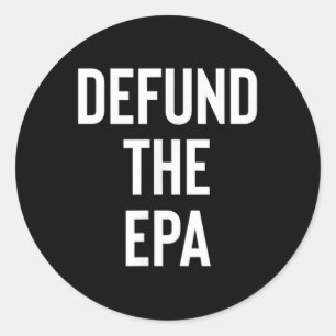 Adesivo Defender O Pol Da Agência Epa De Proteção Ambienta