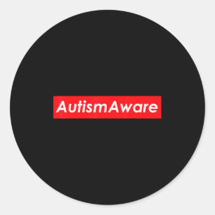 Adesivo Defensor Autista Consciente da Autismo & Neurodive
