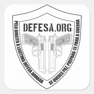 Adesivo DEFESA.ORG Logo