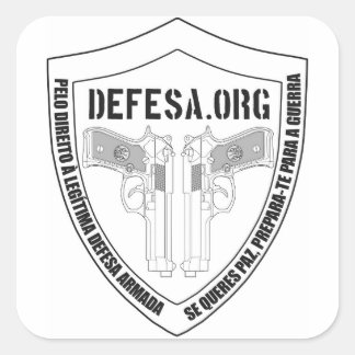 Adesivo DEFESA.ORG Logo