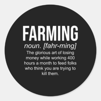 Adesivo Definição Agricultura — Agricultura — Farmer