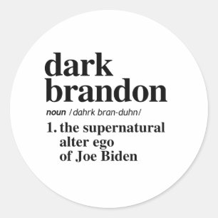 Adesivo Definição Dark Brandon
