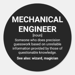 Adesivo Definição de Engenheiro mecânico