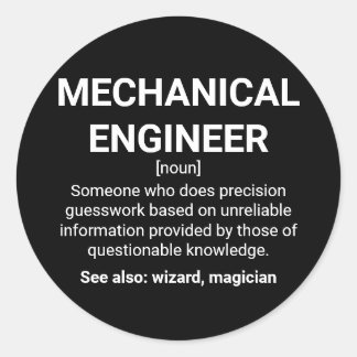 Adesivo Definição de Engenheiro mecânico
