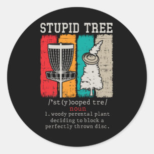 Adesivo Definição de Golfe de Disco de Disco Frisbee