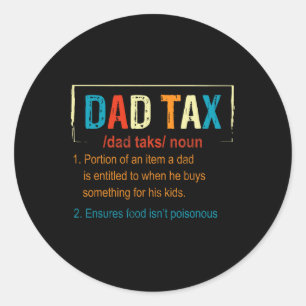 Adesivo Definição de Imposto Dias de os pais Engraçados Ho
