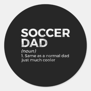 Adesivo Definição de Pai de Futebol Engraçado