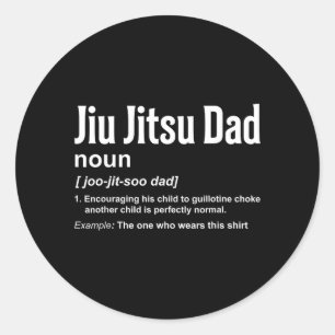 Adesivo Definição de Pai de Jiu-Jitsu BJJ Jiu Jitsu Brasil