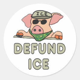 Adesivo Defund ICE