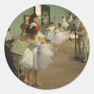 Adesivo Degas Aula de Dança Bailarinas Dançarinas Arte