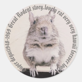 ADESIVO ♛ DEGU ♛