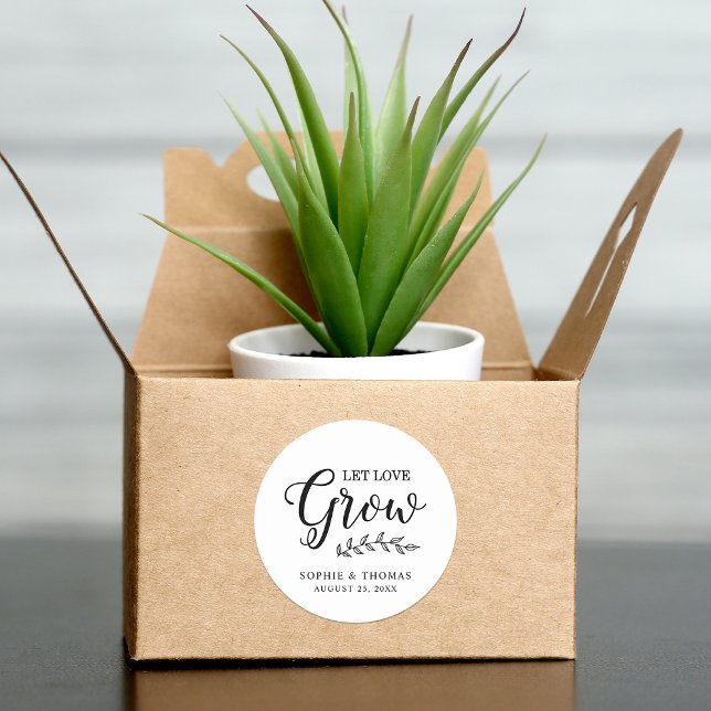 Adesivo Deixa O Casamento Crescer O Amor (Criador carregado)