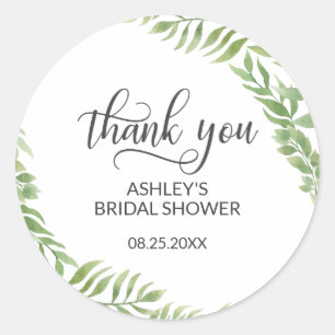 Adesivo Deixa o Chá de panela de coroa botânica Obrigado