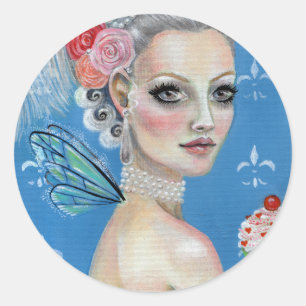 Adesivo Deixe-os comer bolo