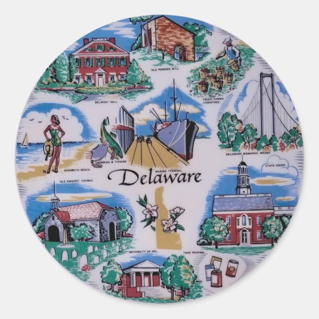 Adesivo Delaware P (Frente)