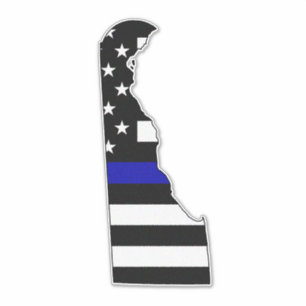 Adesivo Delaware Sinalizador de Linha Azul Fino