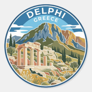 Adesivo Delfos Grécia
