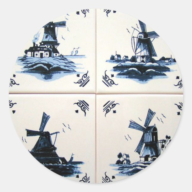 Adesivo delft blue (Frente)
