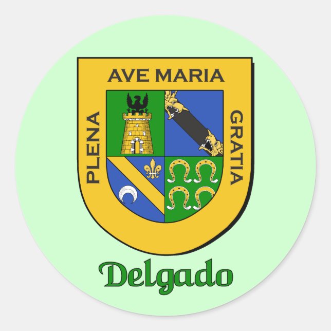 Adesivo Delgado Family Shield Stickers (Frente)