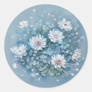 Adesivo Delicar Anêmonas em uma Aquarela Perdida