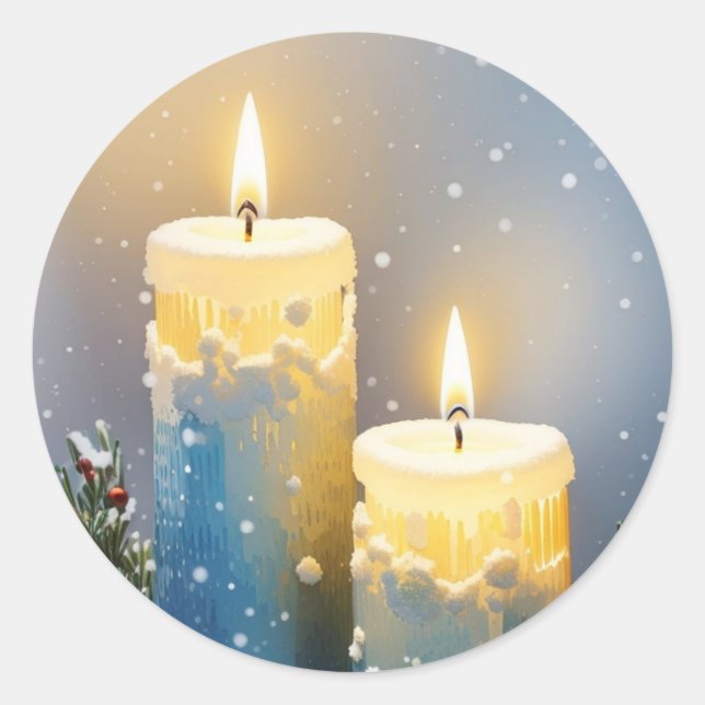 Adesivo Delícia de Velas (Frente)