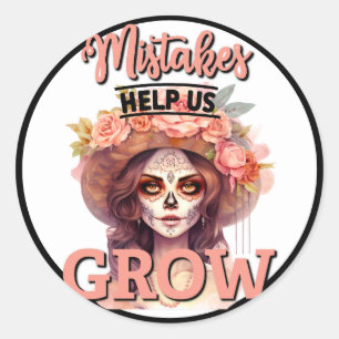 Adesivo Delícias do Crânio Rosa