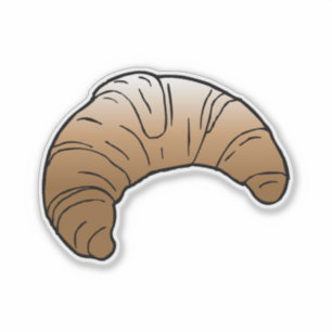 Adesivo Deliciosa Manteiga Francesa Croissant