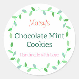 Adesivo Deliciosas Delícias Caseiras Fáceis de Personaliza