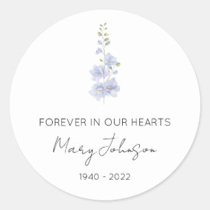 Adesivo Delphinium Memorial Simples
