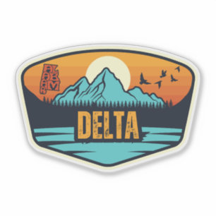 Adesivo Delta, Alabama
