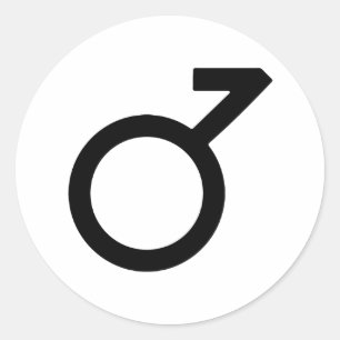 Adesivo Demiboy Símbolo de Gênero