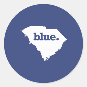 Adesivo Democrata da Carolina do Sul