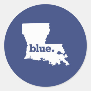 Adesivo Democrata da Louisiana