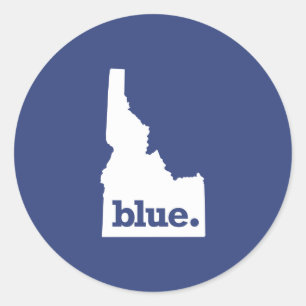 Adesivo Democrata de Idaho